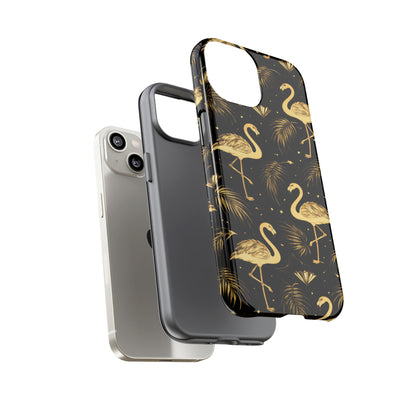 "Gold Flamingo" Mobile Phone Case
