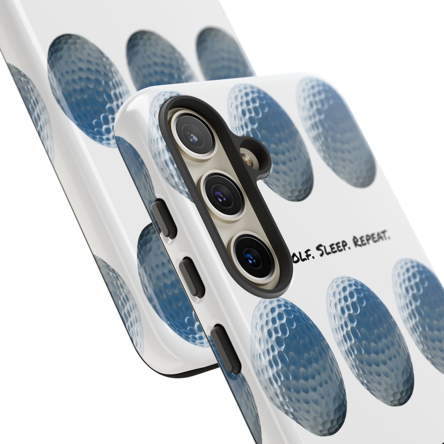 "Eat. Golf. Sleep. Repeat." Mobile Phone Case