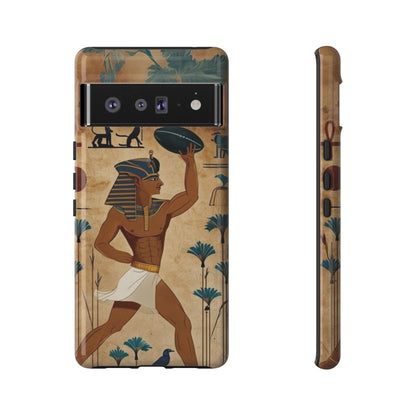 "Tutankhaman Takes the Pass" Mobile Phone Case