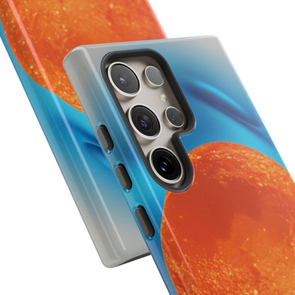 "The Feathered Assembly" Mobile Phone Case (orange)