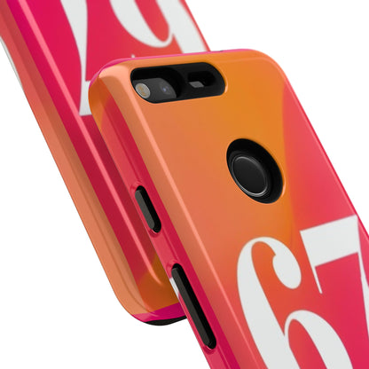 "67" Mobile Phone Case