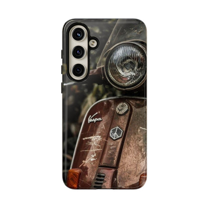 "Vespa. Old Soul, Full Tank" Mobile Phone Case