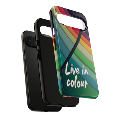 "Live in Colour" Mobile Phone Case