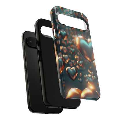 "Hearts on Repeat" Mobile Phone Case