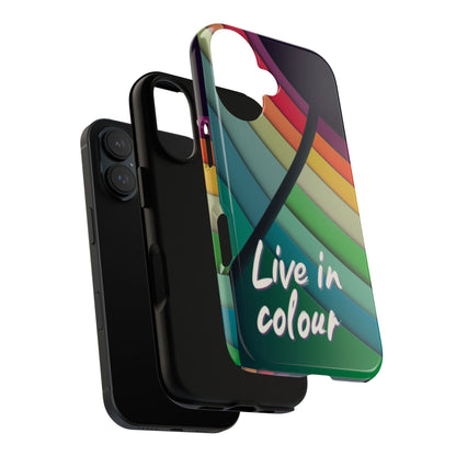 "Live in Colour" Mobile Phone Case