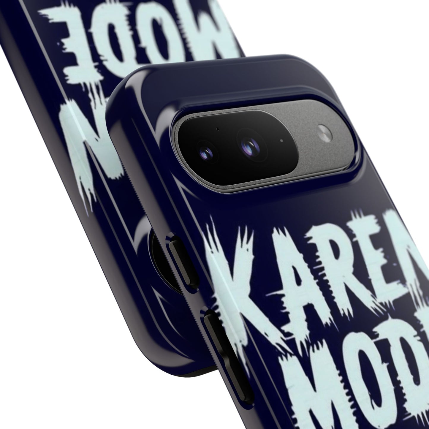 "Karen Mode On" Mobile Phone Case (blue)