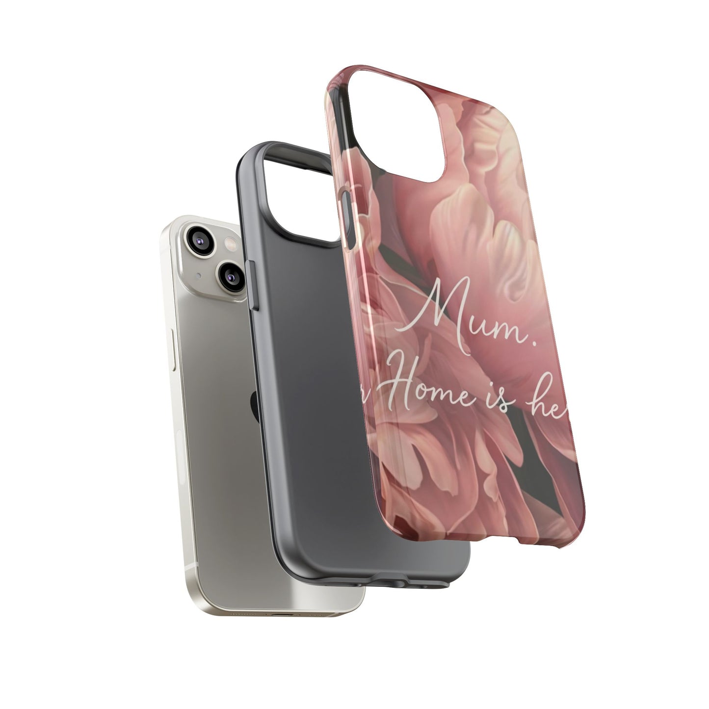 "Mum. Home is Her" Mobile Phone Case