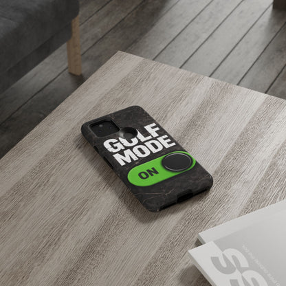 "Golf Mode On" Mobile Phone Case