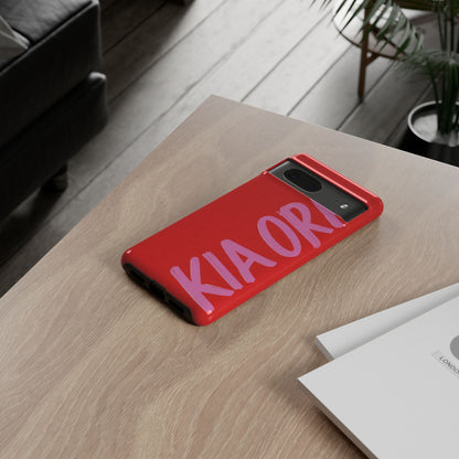 "Kia Ora Glow" Mobile Phone Case