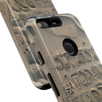 "Life is Short.  Be Happy" Mobile Phone Case