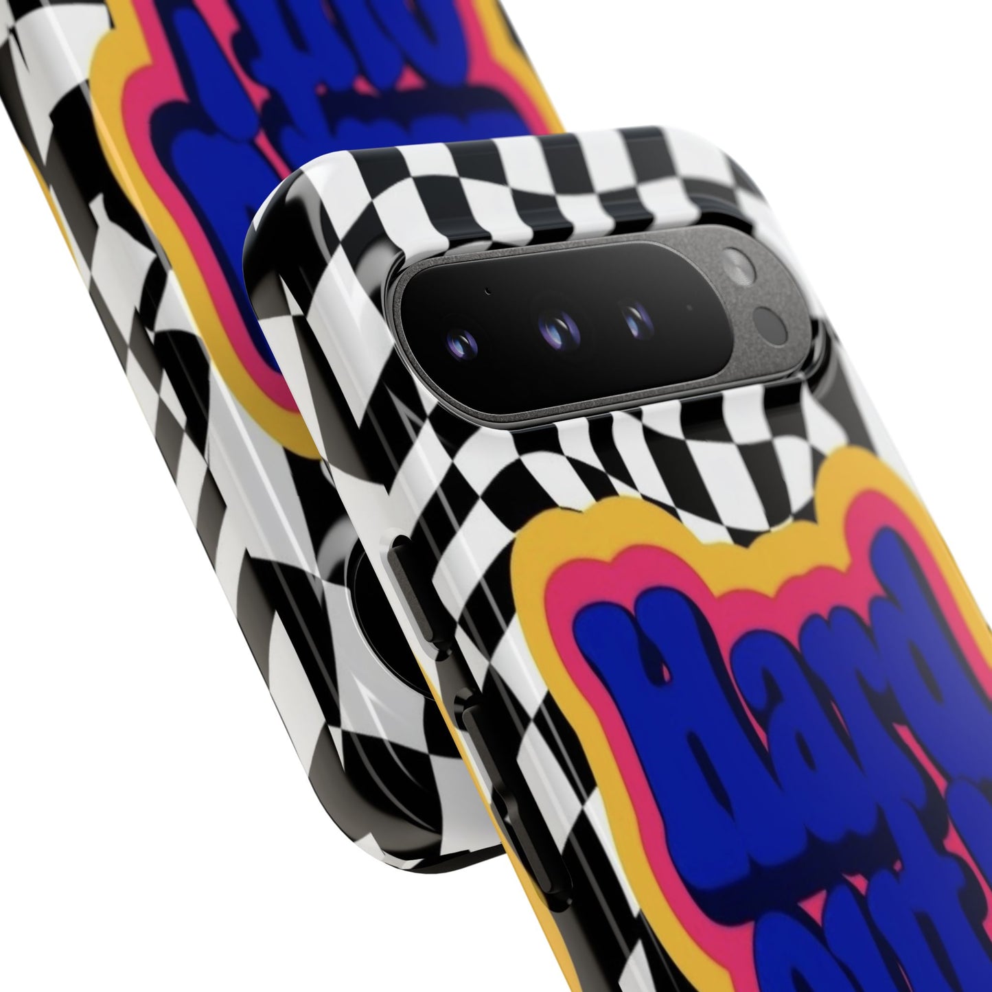 "Hard Out" Mobile Phone Case (blue)