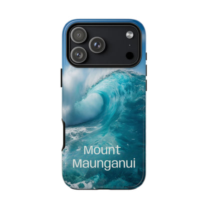 "Mount Maunganui" Mobile Phone Case (green)