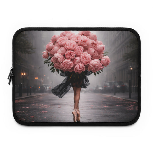"Petal Pirouette" Laptop Sleeve