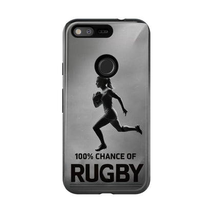 "Rain, Shine, Rugby" Mobile Phone Case
