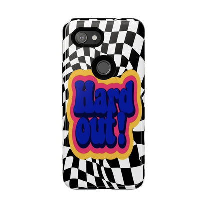 "Hard Out" Mobile Phone Case (blue)