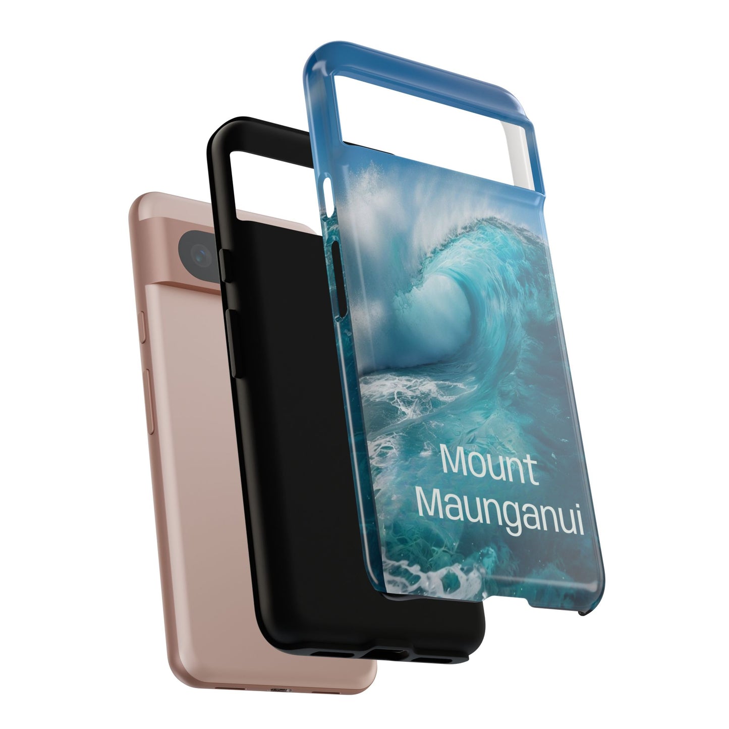 "Mount Maunganui" Mobile Phone Case (green)