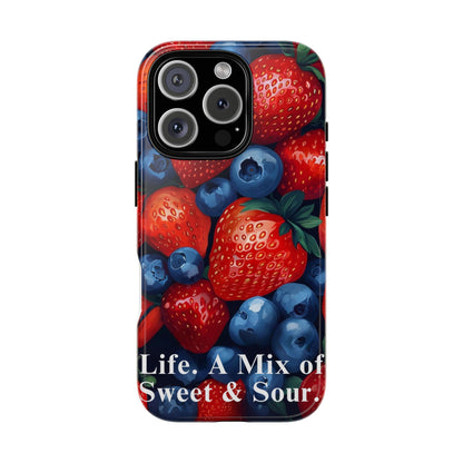 "Life. A Mix of Sweet and Sour" Mobile Phone Case
