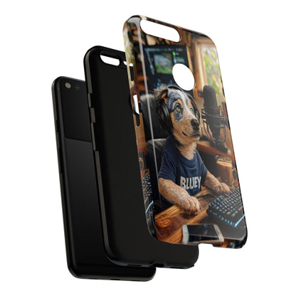"Blue Heeler - a Tribute to Bluey" Mobile Phone Case