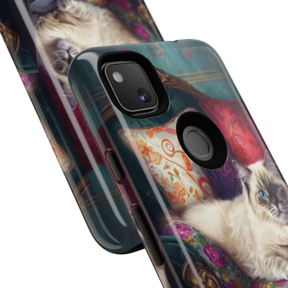 "Purr-sian Productivity" Mobile Phone Case