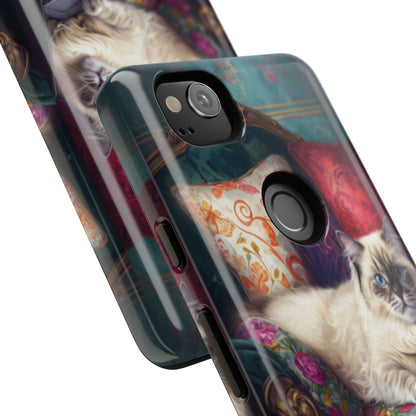 "Purr-sian Productivity" Mobile Phone Case