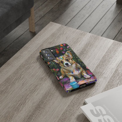 "Paint It Corgi" Mobile Phone Case
