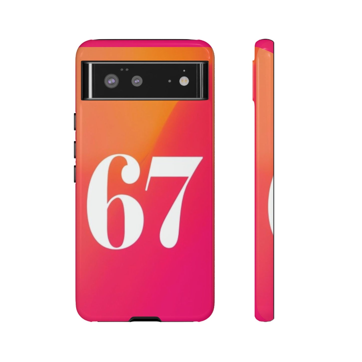 "67" Mobile Phone Case