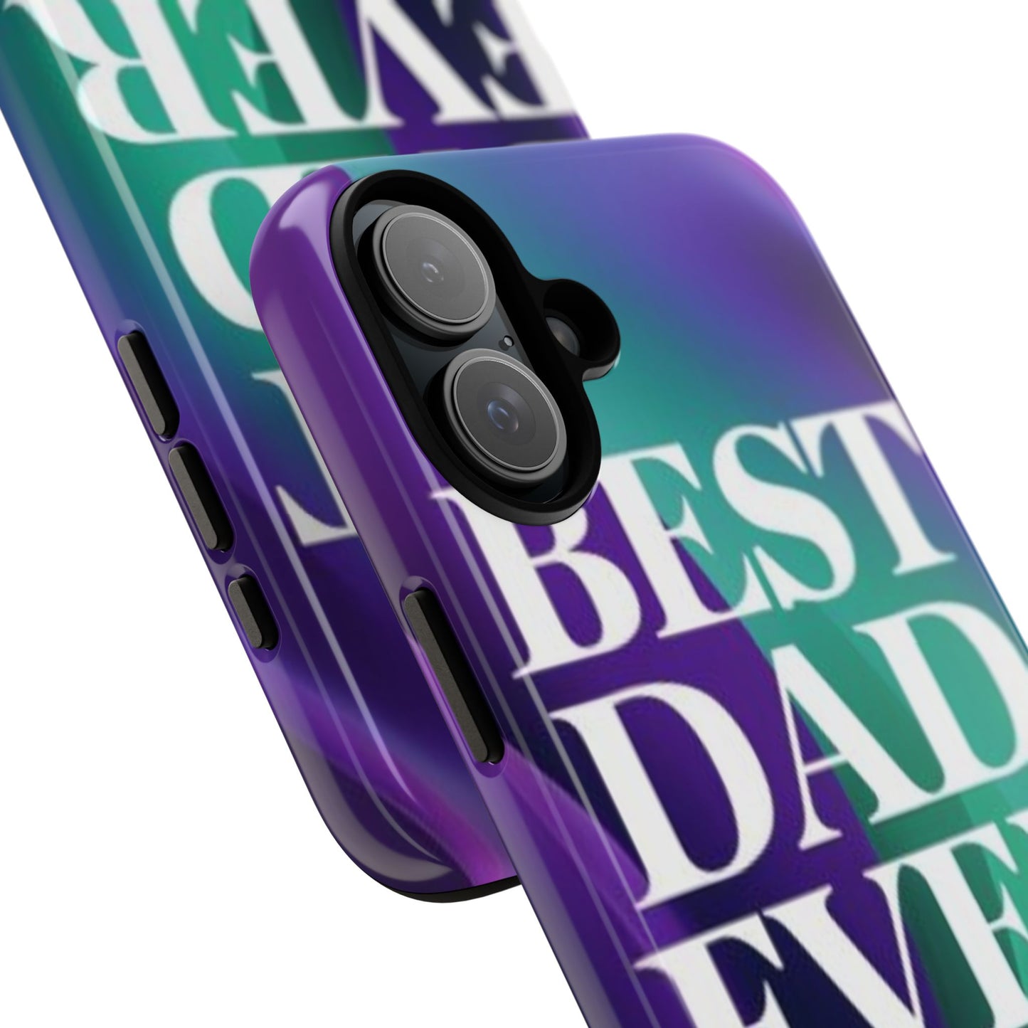 "Best Dad Ever" Mobile Phone Case (purple)
