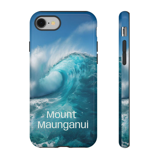"Mount Maunganui" Mobile Phone Case (green)