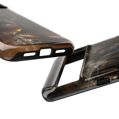 "Hot Whiskey and Cigar" Mobile Phone Case