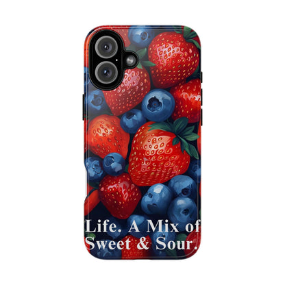 "Life. A Mix of Sweet and Sour" Mobile Phone Case