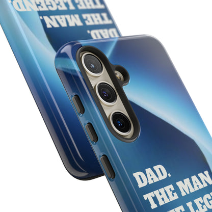 "Dad.  The Man.  The Legend" Mobile Phone Case (red)