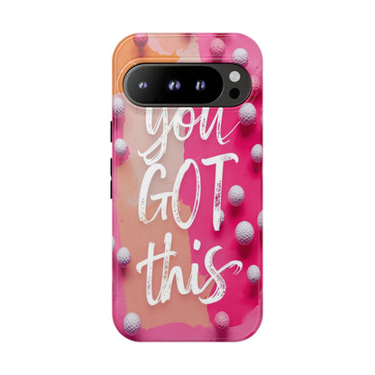 "You got This" (golf edition) Mobile Phone Case (pink)