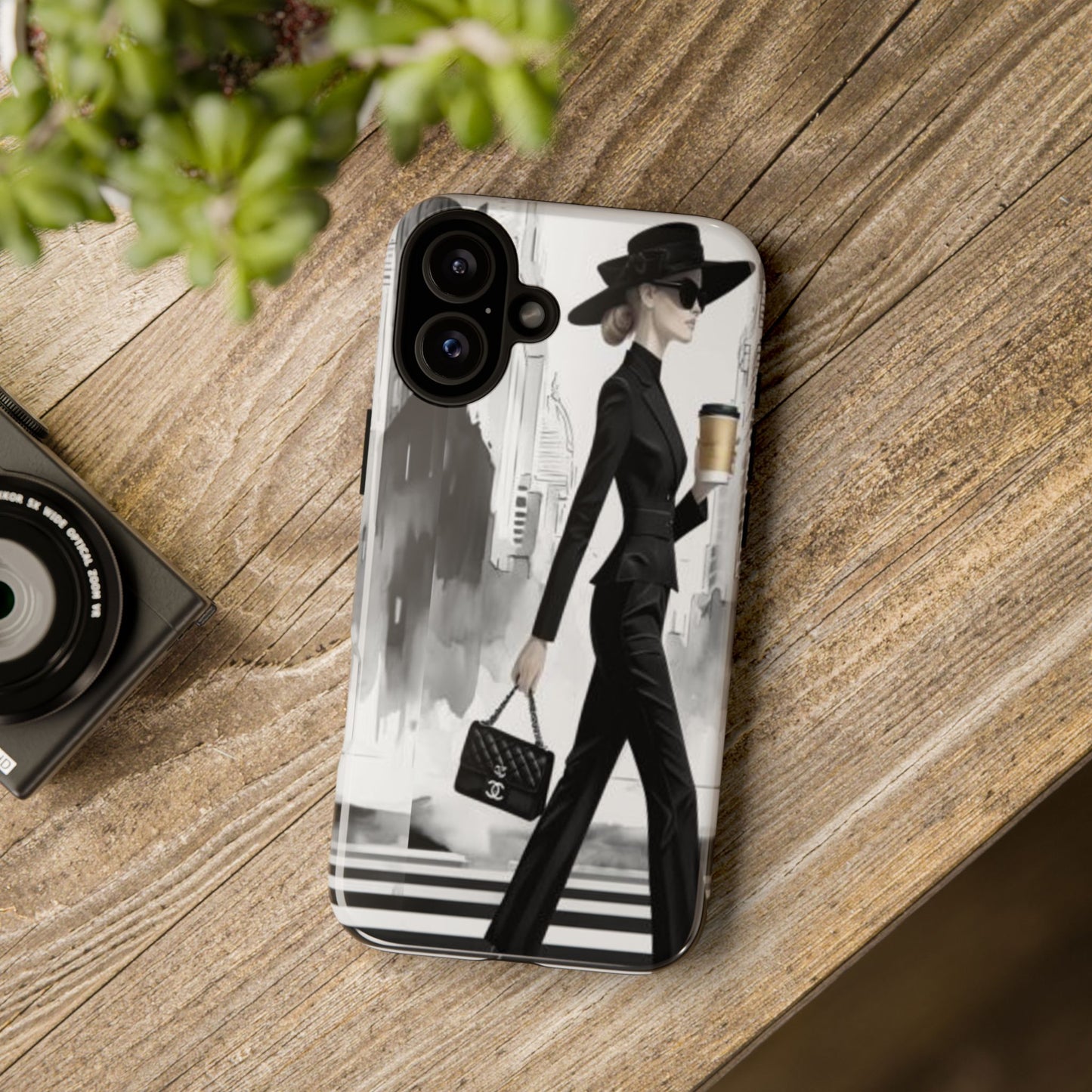 "Chic City Stroll" Mobile Phone Case