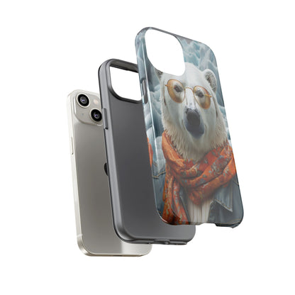 "Urban Zen Polar Bear" Mobile Phone Case