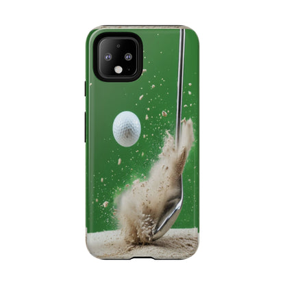 "Bunker Shot" Mobile Phone Case (light green)