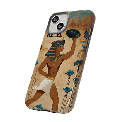 "Tutankhaman Takes the Pass" Mobile Phone Case