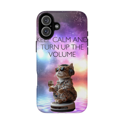 "Keep calm and turn up the Volume" Mobile Phone Case (mix)