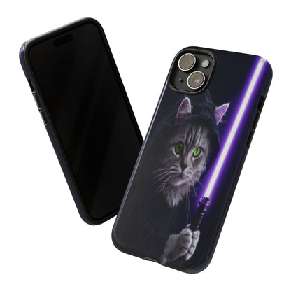 "Jedi Whisker" Mobile Phone Case (purple)