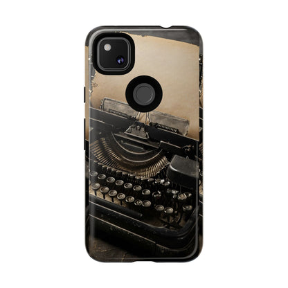 "Fade in. A Writer at the Cusp of Genius" Mobile Phone Case