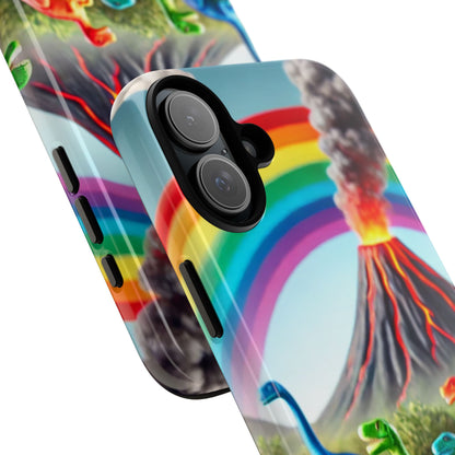 "Rainbow Dinosaurs" Mobile Phone Case