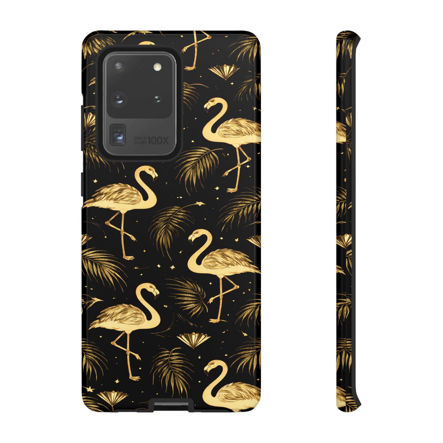 "Gold Flamingo" Mobile Phone Case