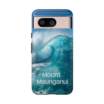 "Mount Maunganui" Mobile Phone Case (green)