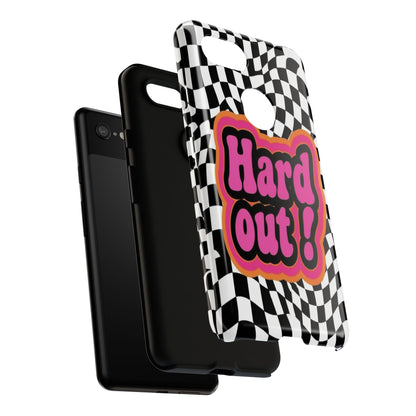 "Hard Out" Mobile Phone Case (pink)