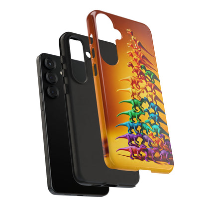 "Jurassic Glow-Up" Mobile Phone Case