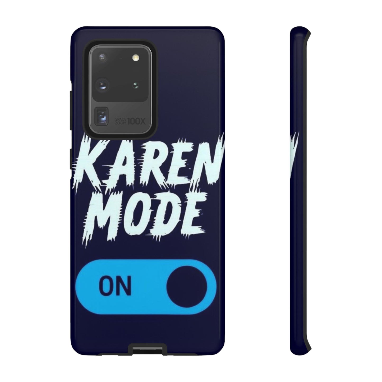 "Karen Mode On" Mobile Phone Case (blue)