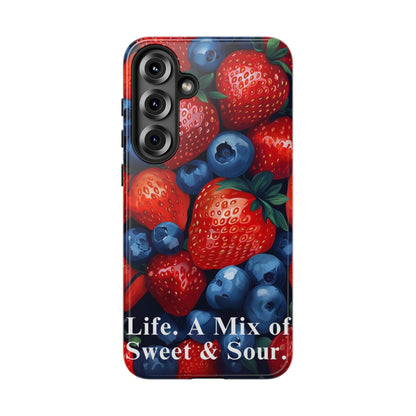 "Life. A Mix of Sweet and Sour" Mobile Phone Case