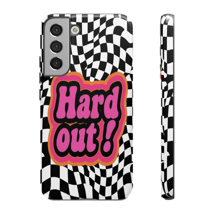 "Hard Out" Mobile Phone Case (pink)