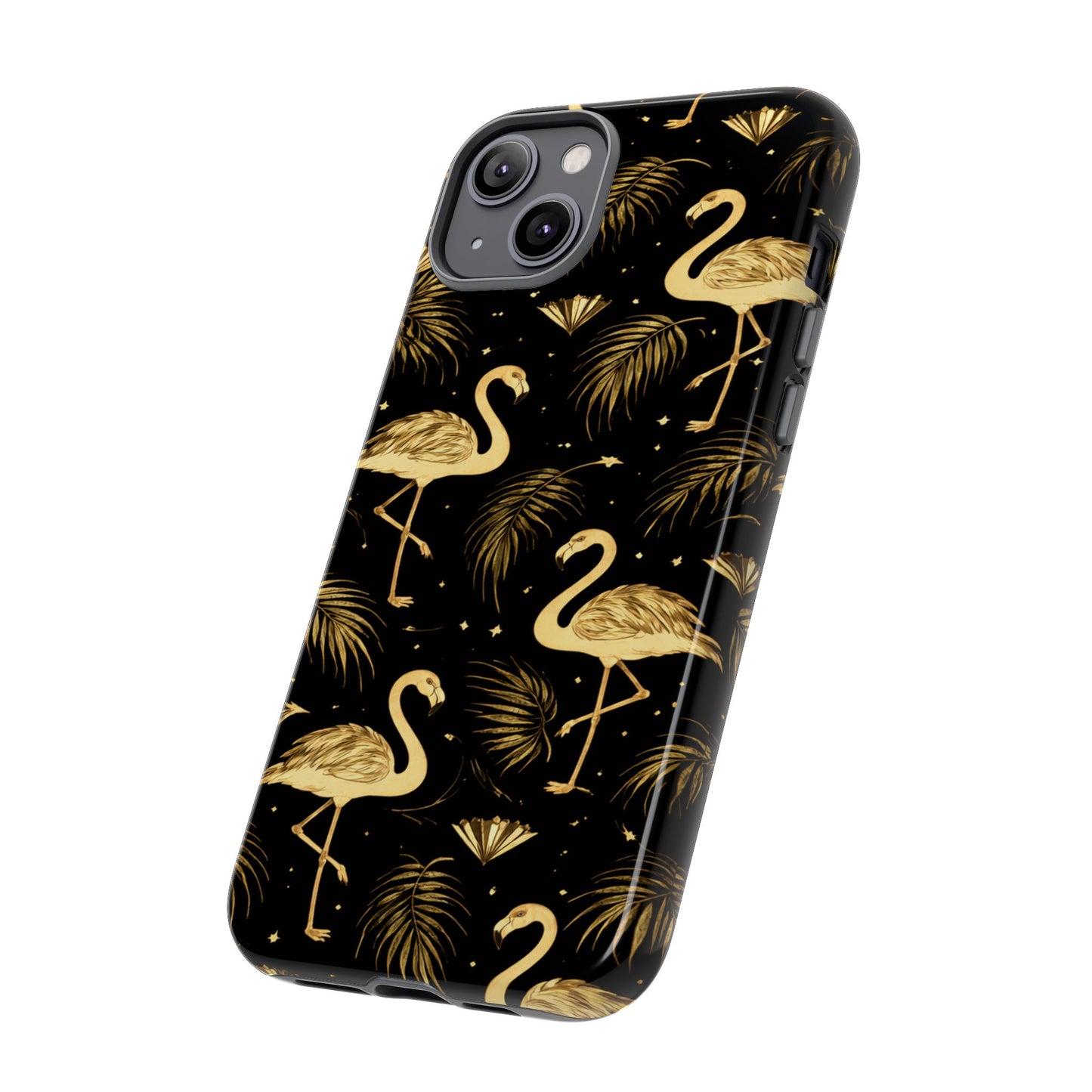 "Gold Flamingo" Mobile Phone Case