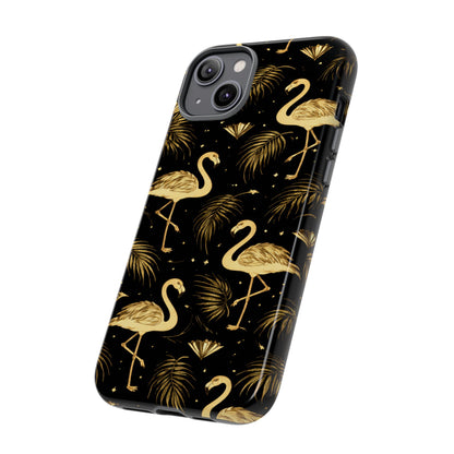 "Gold Flamingo" Mobile Phone Case
