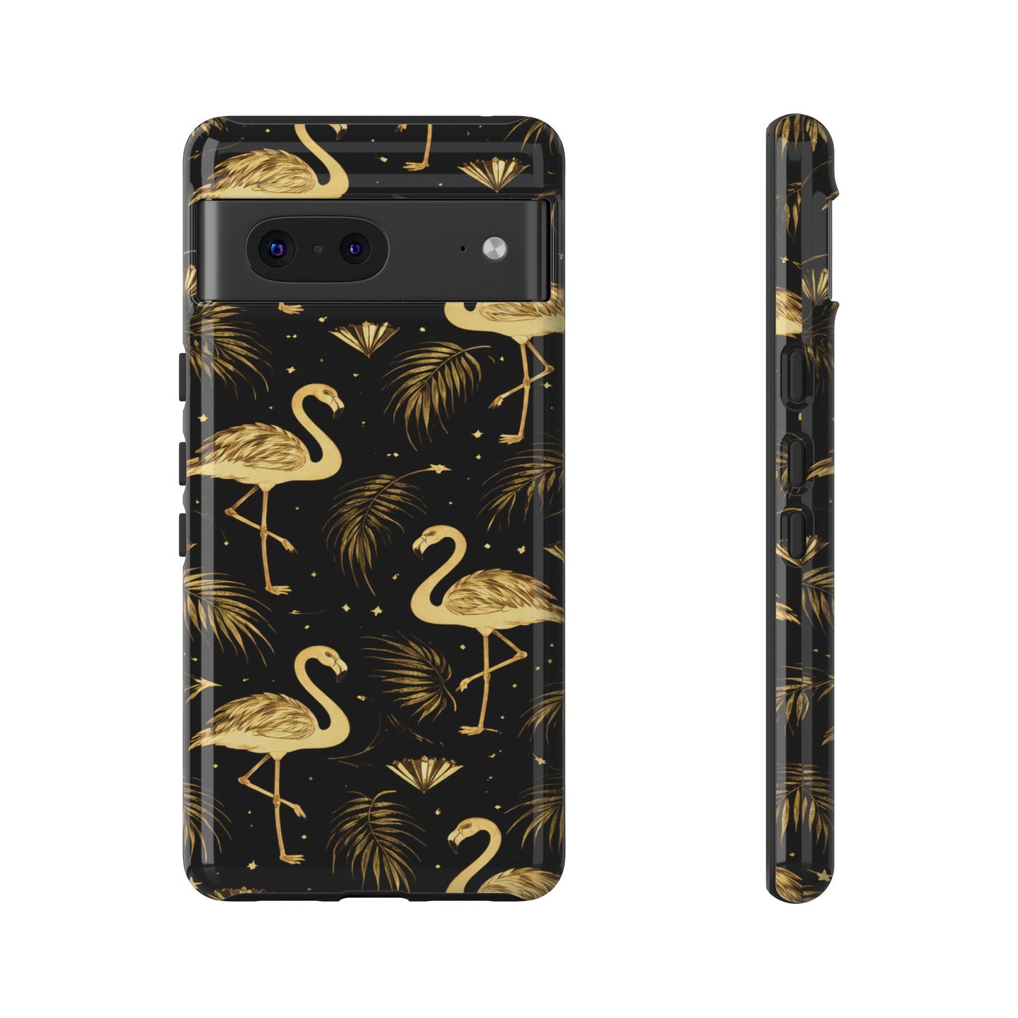 "Gold Flamingo" Mobile Phone Case